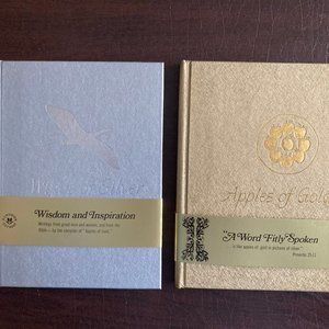 Vintage BOOKS "Wings of Silver" & "Apples of Gold" Words of Wisdom Set (RARE)